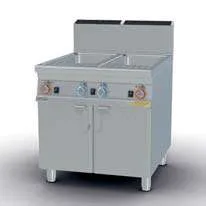 Cocedor de pasta a gas de alta potencia 2x40L