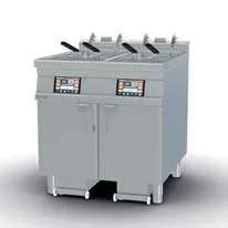 Freidora eléctrica programable 2x18L