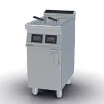 Freidora eléctrica 2x8L electrónica