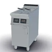 Freidora eléctrica 2x8L