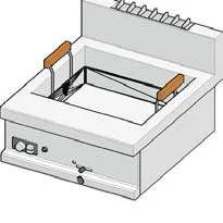 Freidora de repostería de sobremesa a gas 20L