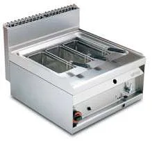 Fry-top Eléctrico Liso Cromado 35,5x55cm