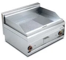 Fry-top a Gas Liso 35,5x55cm