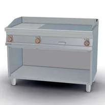 Fry-top eléctrico 1/3 rayado, 2/3 liso 116x51cm