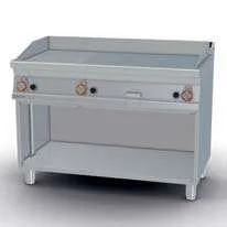 Fry-top a gas 1/3 rayado, 2/3 liso 116x51cm