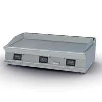 Fry-top eléctrico mixto cromado 116x51cm