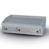 Fry-top a gas mixto rayado/liso cromado 110,5x65cm