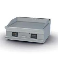 Fry-top eléctrico liso cromado 116x51cm