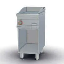 Fry-top eléctrico rayado 36x51cm