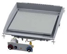 Fry-top a gas rayado cromado 59x53,5cm