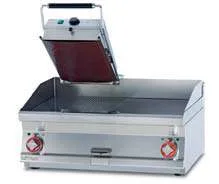 Fry-top a Gas Rayado Cromado 39,5x45cm