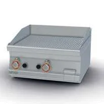 Fry-top a Gas Rayado 59,5x45cm (2 áreas)